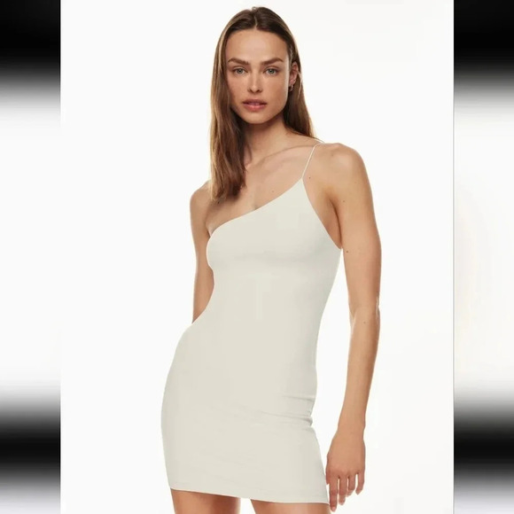 NWT Babaton Aritzia BOTTA CONTOUR DRESS in “white ” - Picture 3 of 16